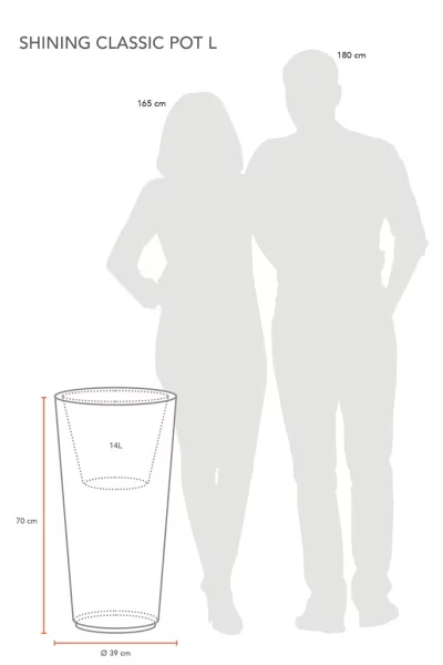 8 Seasons Design Shining Classic Pot L